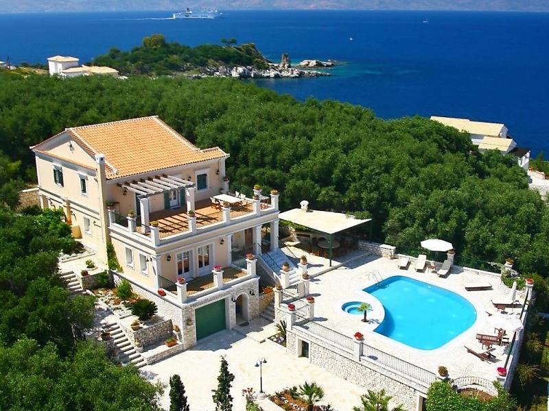 Corfou - Villa de luxe de rêve en bord de mer